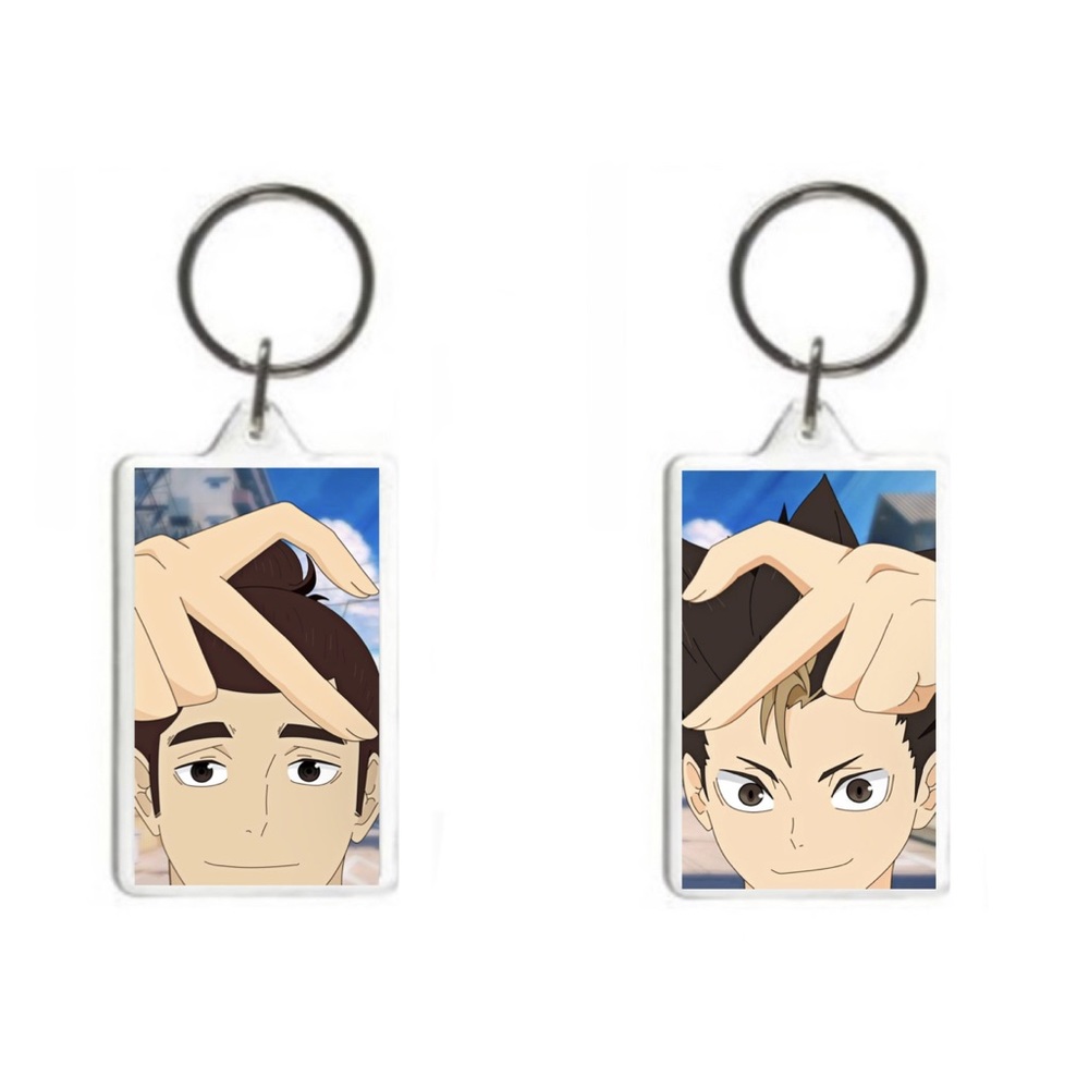 Anime Matching Friendship Inspired Keychain